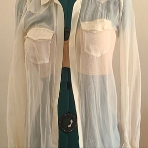 NWOT Equipment blouse,